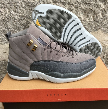 New Air Jordan 12 Retro Cool Grey Shoes